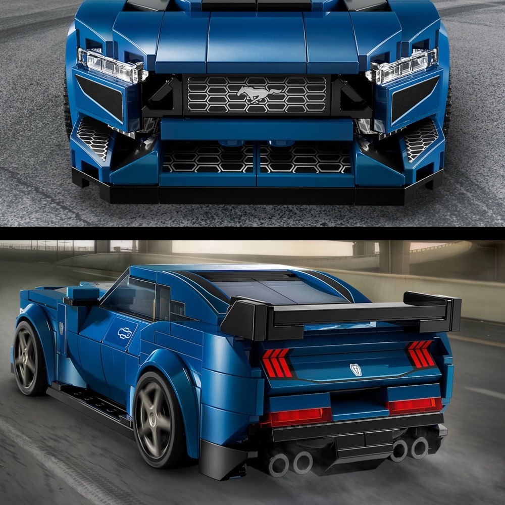 玩具研究中心 現貨 樂高 LEGO 積木 Speed系列 福特野馬 黑馬 Sports Car76920-細節圖8