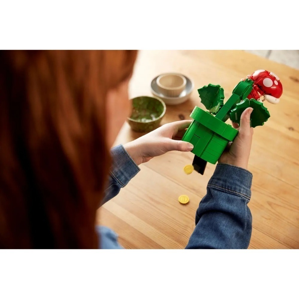 玩具研究中心 現貨 樂高 LEGO 積木 超級瑪利歐系列 吞食花 食人花 Piranha Plant 71426-細節圖7