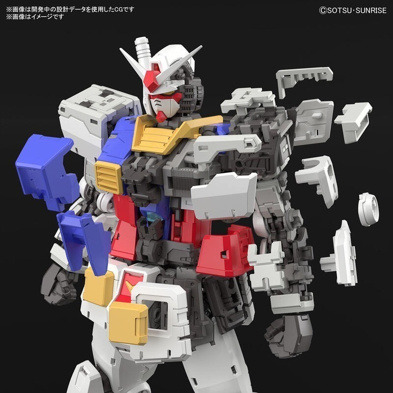 玩具研究中心 RG 1/144 RX-78-2 初鋼 鋼彈 Ver.2.0 5067155 8月預購-細節圖7