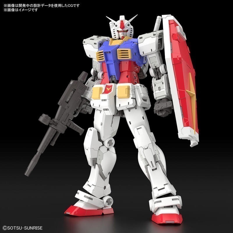 玩具研究中心 現貨 萬代 RG 1/144 RX-78-2 初鋼 鋼彈 Ver.2.0 5067155-細節圖3