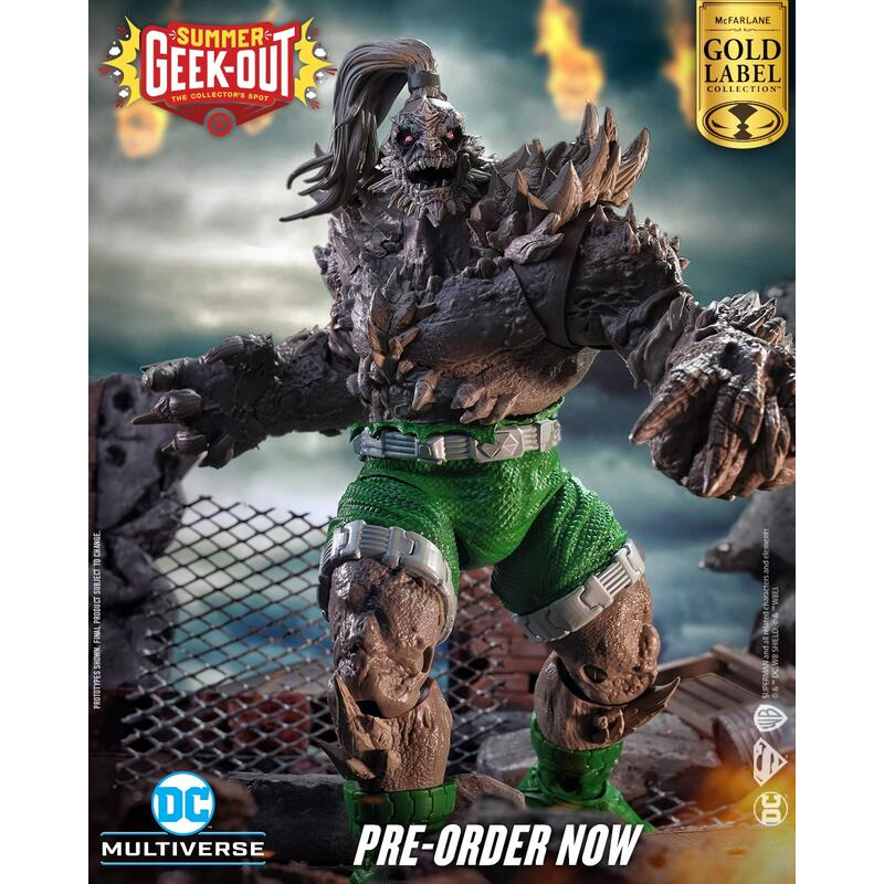 玩具研究中心 現貨 麥法蘭 DC 7吋 MEGAFIG 超人VS 毀滅日 2入組 金標代理-細節圖4