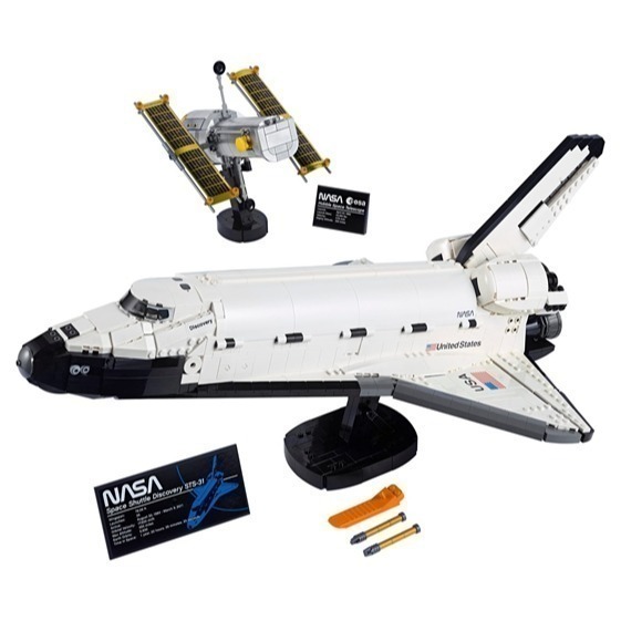 玩具研究中心 現貨 樂高 LEGO 積木 Space Shuttle Discovery 發現號 太空梭10283-細節圖5