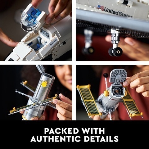 玩具研究中心 現貨 樂高 LEGO 積木 Space Shuttle Discovery 發現號 太空梭10283-細節圖7