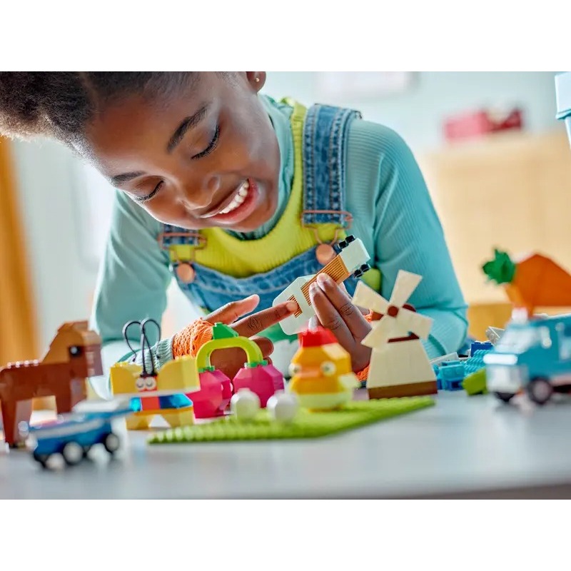 玩具研究中心 現貨 樂高 LEGO 積木 鮮豔創意積木盒11038-細節圖3