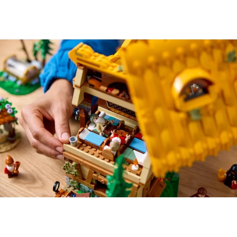 玩具研究中心 現貨 樂高 LEGO 積木 迪士尼系列 白雪公主 小屋43242-細節圖3