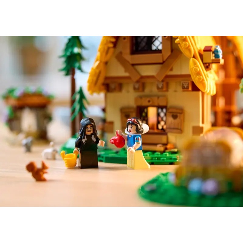 玩具研究中心 現貨 樂高 LEGO 積木 迪士尼系列 白雪公主 小屋43242-細節圖7