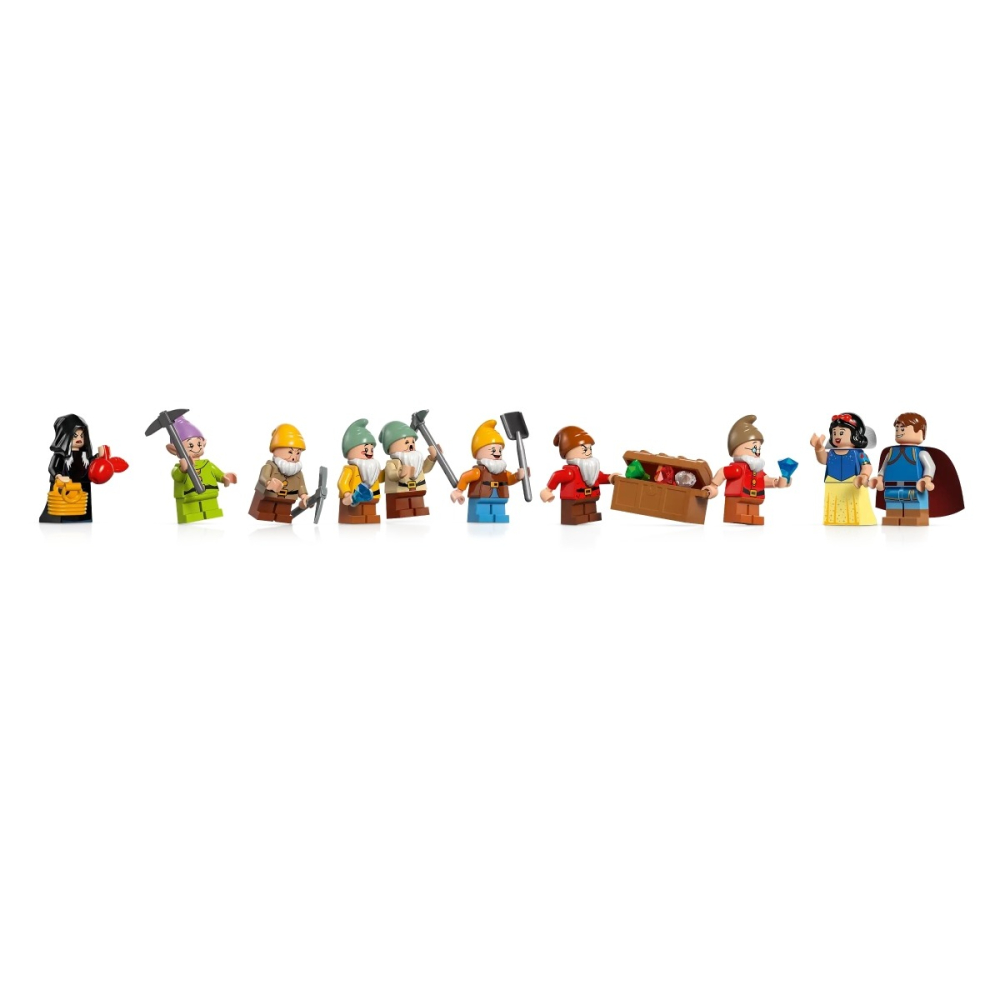 玩具研究中心 現貨 樂高 LEGO 積木 迪士尼系列 白雪公主 小屋43242-細節圖9