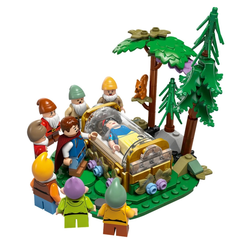 玩具研究中心 現貨 樂高 LEGO 積木 迪士尼系列 白雪公主 小屋43242-細節圖10