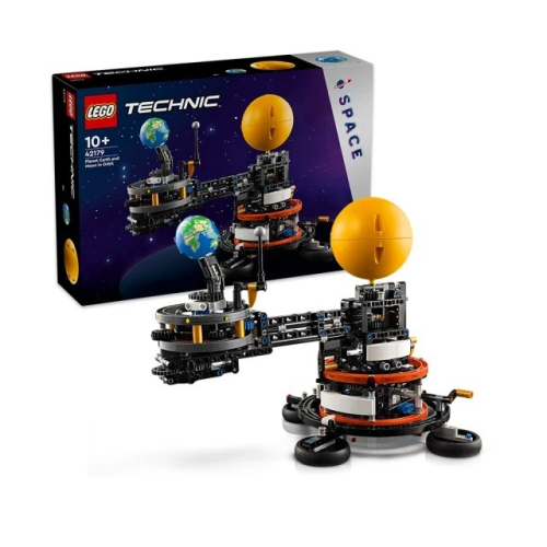 玩具研究中心 現貨 樂高 LEGO 積木科技系列 軌道上的地球和月球42179