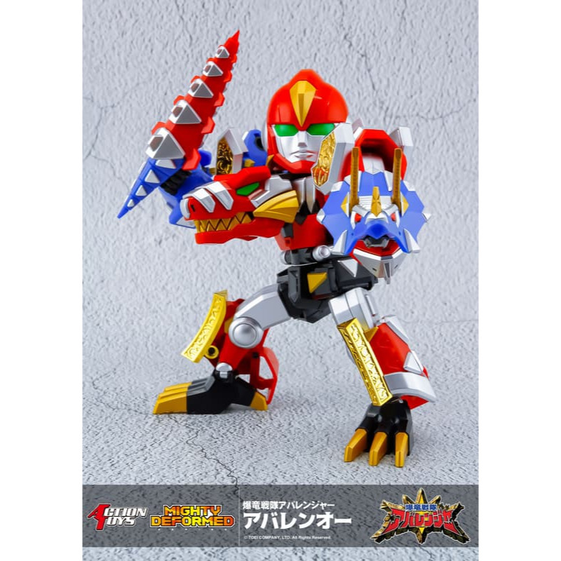 玩具研究中心 Action Toys MIGHTY DEFORMED 爆龍戰隊 暴連者 暴連王 1月預購0821m-細節圖2