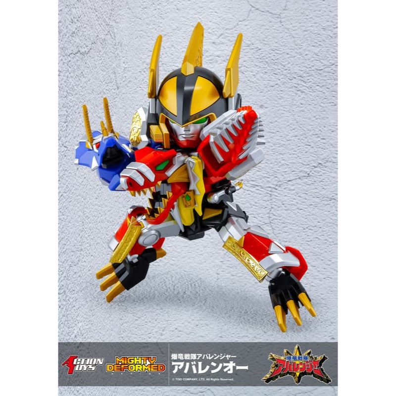 玩具研究中心 Action Toys MIGHTY DEFORMED 爆龍戰隊 暴連者 暴連王 1月預購0821m-細節圖6