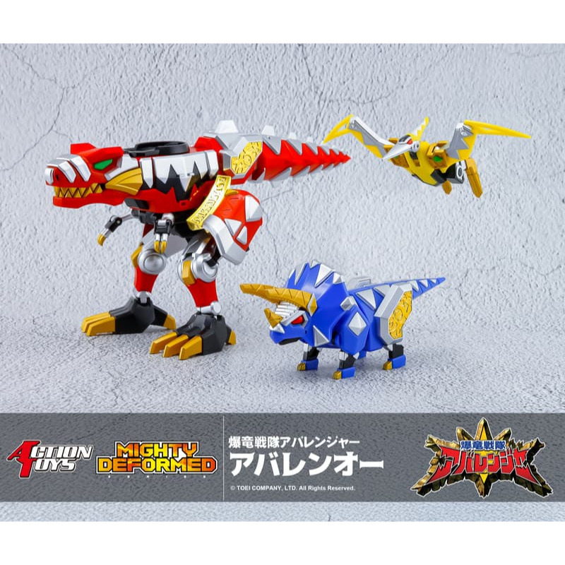 玩具研究中心 Action Toys MIGHTY DEFORMED 爆龍戰隊 暴連者 暴連王 1月預購0821m-細節圖8