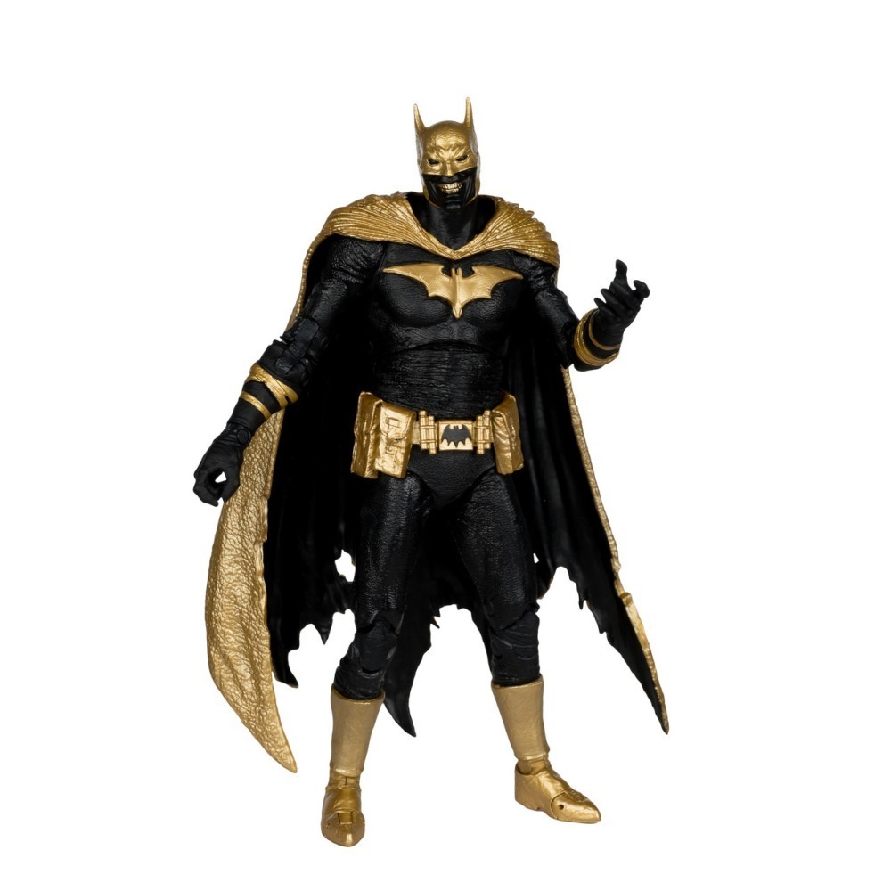 玩具研究中心 現貨 麥法蘭 DC 7吋 地球-22 蝙蝠俠 黑暗金屬 夢魘版 金標-細節圖3
