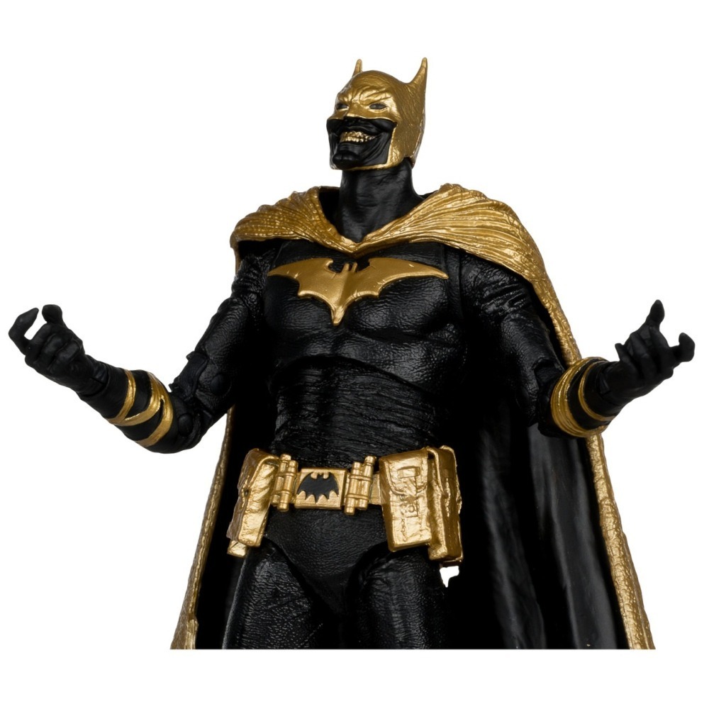 玩具研究中心 現貨 麥法蘭 DC 7吋 地球-22 蝙蝠俠 黑暗金屬 夢魘版 金標-細節圖5