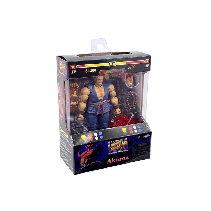 玩具研究中心現貨 JADA 快打旋風 街頭霸王 6吋 豪鬼 可動公仔-細節圖4