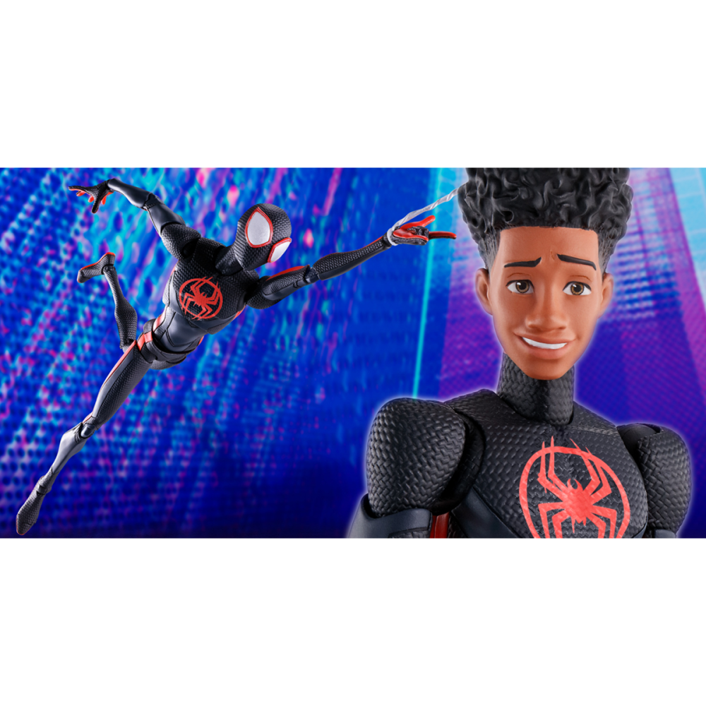 玩具研究中心  現貨 SHF 蜘蛛人 邁爾斯莫拉雷斯 穿越新宇宙 女蜘蛛人關 雙套組代理-細節圖3