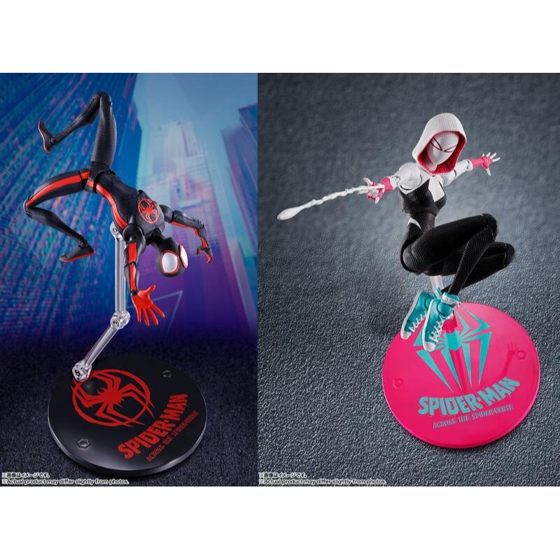 玩具研究中心  現貨 SHF 蜘蛛人 邁爾斯莫拉雷斯 穿越新宇宙 女蜘蛛人關 雙套組代理-細節圖7