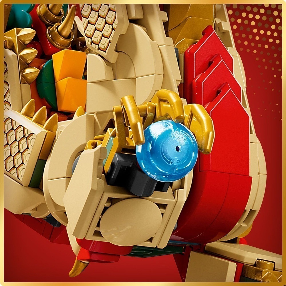 玩具研究中心 現貨 樂高 LEGO 積木 新年盒組系列 祥龍納福80112-細節圖6