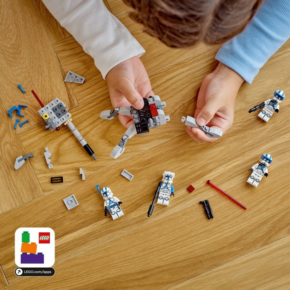 玩具研究中心 現貨 樂高 LEGO 積木 星際大戰 Battle Pack 501軍團複製人士兵 75345-細節圖5