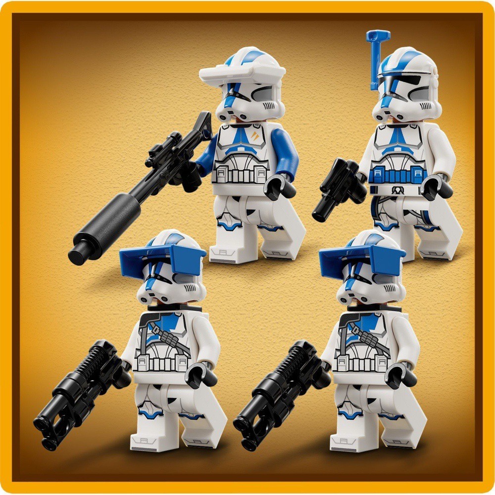 玩具研究中心 現貨 樂高 LEGO 積木 星際大戰 Battle Pack 501軍團複製人士兵 75345-細節圖2