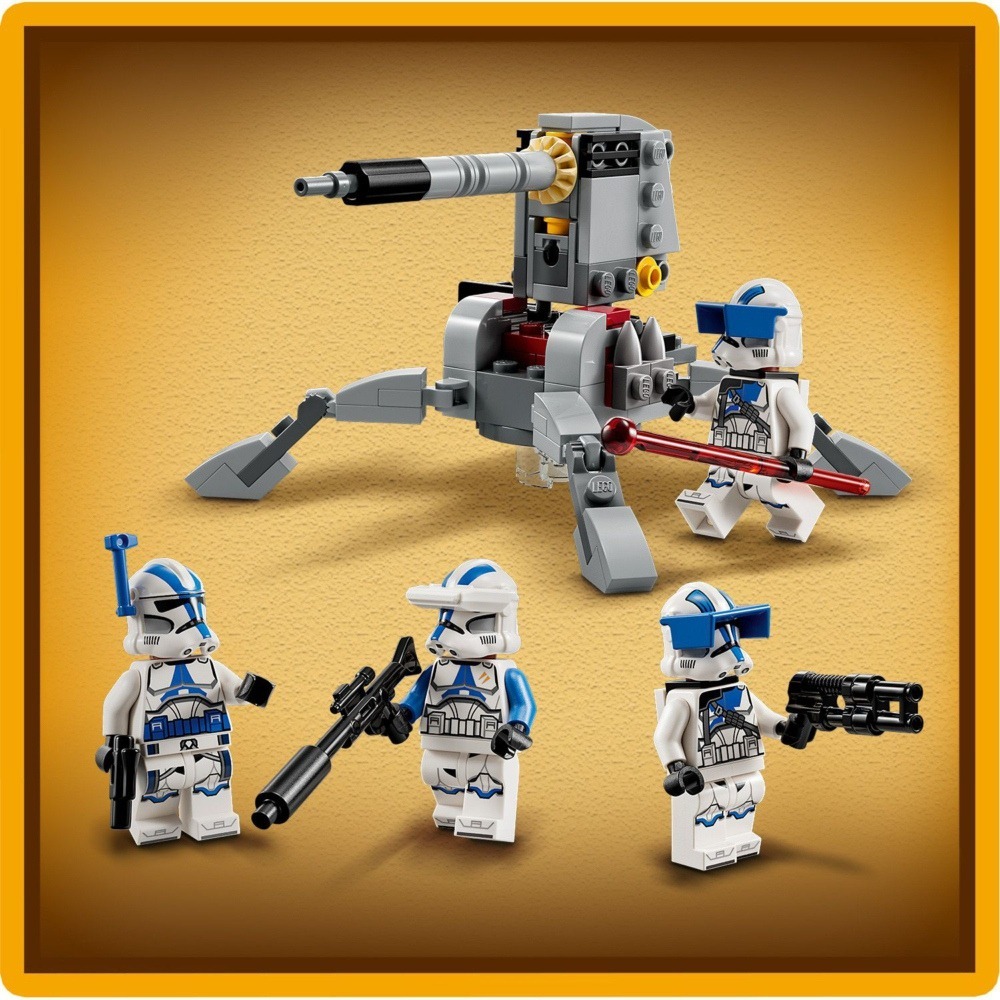 玩具研究中心 現貨 樂高 LEGO 積木 星際大戰 Battle Pack 501軍團複製人士兵 75345-細節圖3