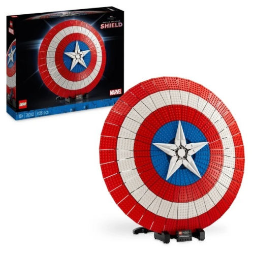 玩具研究中心 現貨 樂高 LEGO 積木 Marvel超級英雄系列 美國隊長的盾牌 76262