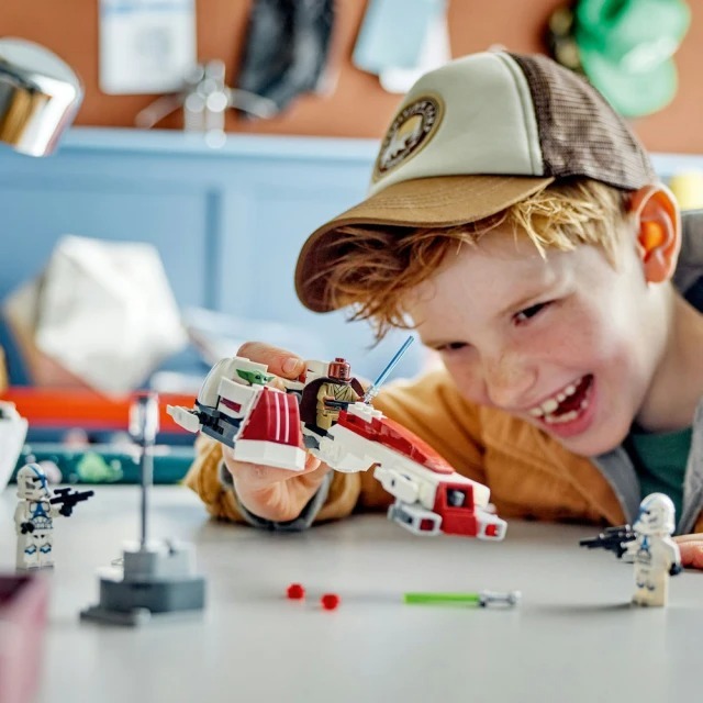 玩具研究中心 現貨 樂高 LEGO 積木 星際大戰系列 BARC 飛行器逃脫 75378-細節圖10