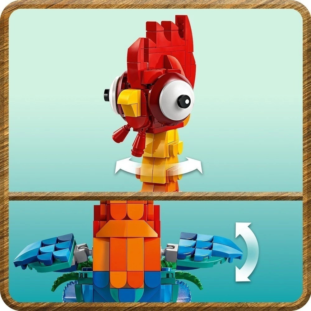玩具研究中心(領卷更優惠且免運)現貨 樂高 LEGO 積木 迪士尼 海洋奇緣 嘿嘿43272-細節圖5