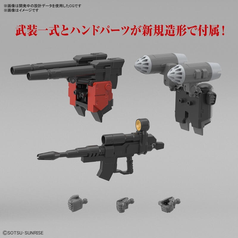 玩具研究中心 現貨 萬代 組裝模型 HG 1/144 鋼加農 庫克羅斯德安之島 5065315-細節圖6