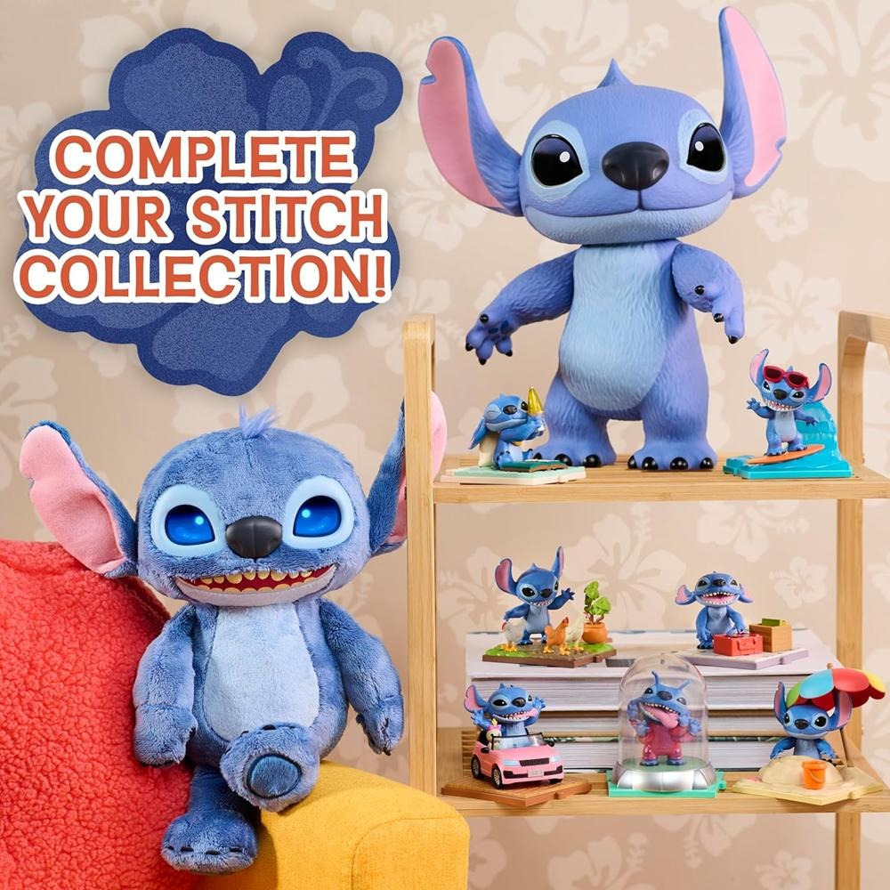 玩具研究中心 現貨 Jakks Pacific 迪士尼 14吋 約35公分 史迪奇 可動 台灣代理公司貨-細節圖7