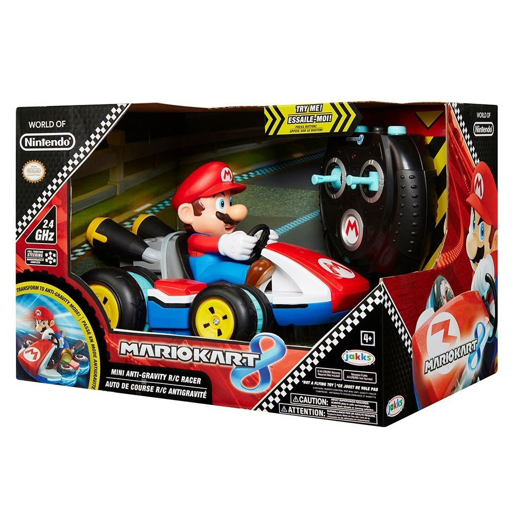 玩具研究中心(用卷折價再免運)現貨Jakks Pacific 任天堂 超級瑪麗歐 瑪利歐 迷你搖控賽車-細節圖6