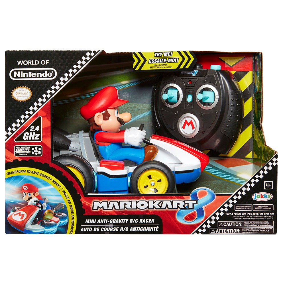 玩具研究中心 現貨 Jakks Pacific 任天堂 瑪利歐 路易吉 迷你搖控賽車 雙套組-細節圖5