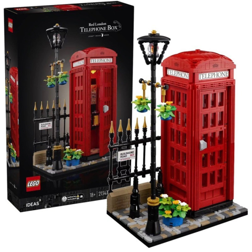 玩具研究中心 現貨 樂高 LEGO 積木 IDEAS系列 倫敦紅色電話亭21347