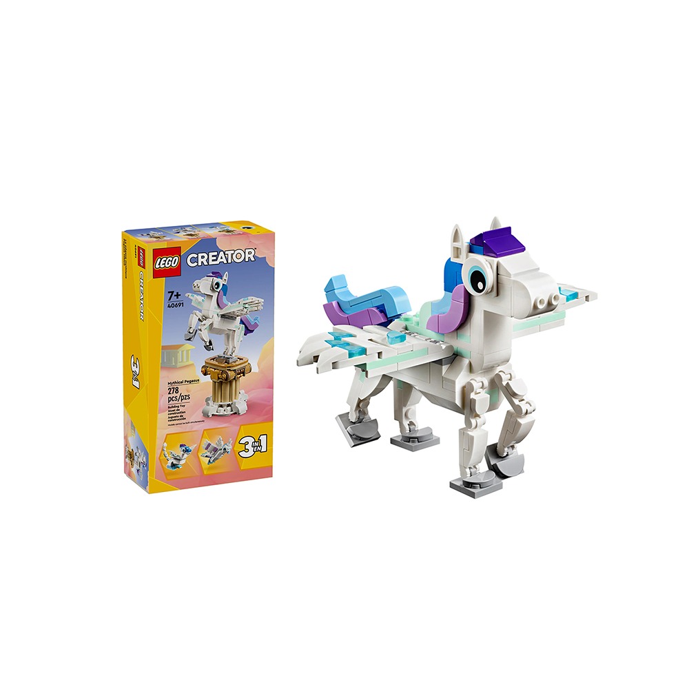 玩具研究中心 買一送二 樂高 漫威超級英雄系列 美國隊長的盾牌 76262 送40707 蛇年積木40691神話飛馬-細節圖2