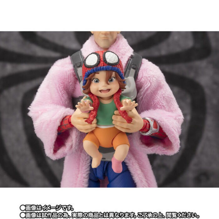 玩具研究中心 現貨 萬代 SHF 蜘蛛人 彼得‧B‧帕克＆梅黛‧帕克 蜘蛛人 穿越新宇宙 代理-細節圖2