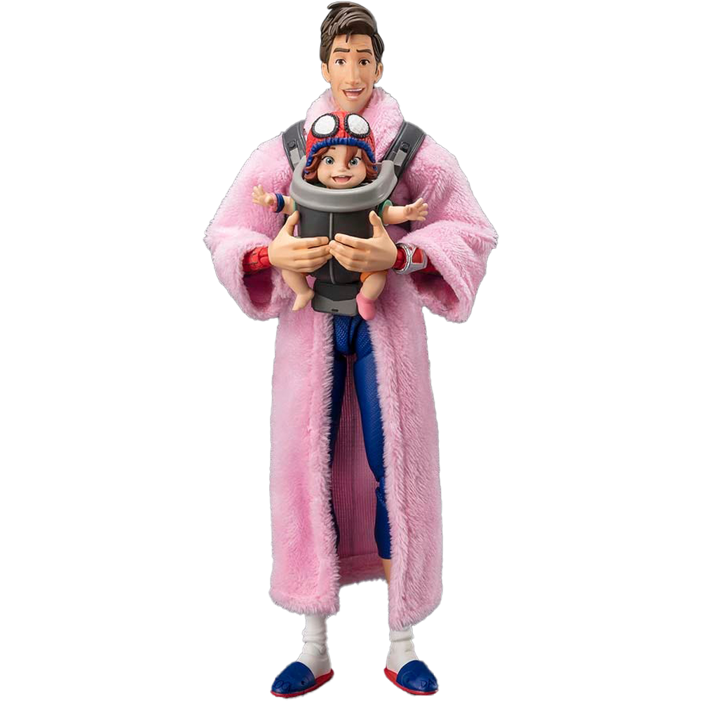 玩具研究中心 現貨 萬代 SHF 蜘蛛人 彼得‧B‧帕克＆梅黛‧帕克 蜘蛛人 穿越新宇宙 代理-細節圖3