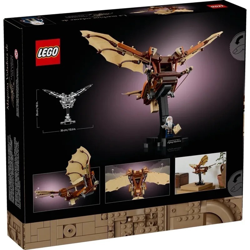 玩具研究中心 現貨 LEGO 10363 李奧納多達文西的飛行機器-細節圖2