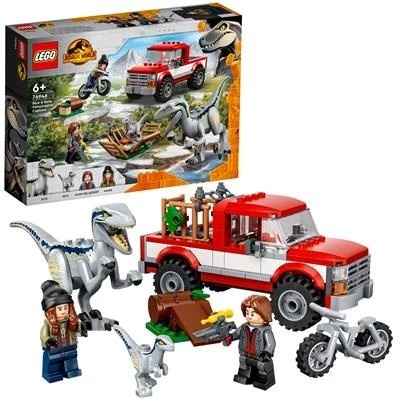 玩具研究中心 現貨 樂高 LEGO 76946 小藍和貝塔迅猛龍追捕-細節圖2
