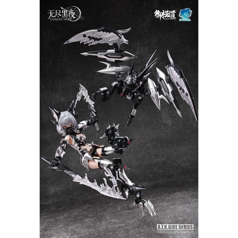 玩具研究中心 御模道 無盡黑夜 卡米拉 幽銀血魅 吸血鬼 機娘 可動組裝模型 1/12 6月預購L-細節圖4