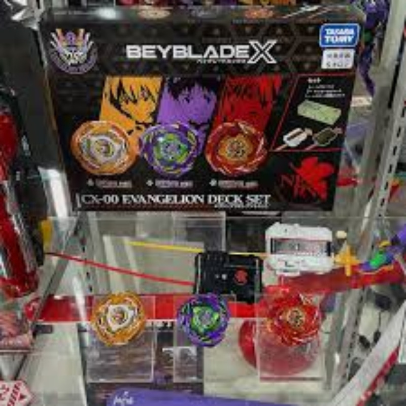 玩具研究中心BEYBLADE X 戰鬥陀螺X CX-00 EVA 福音戰士聯名款套組 9月預購0408N-細節圖10
