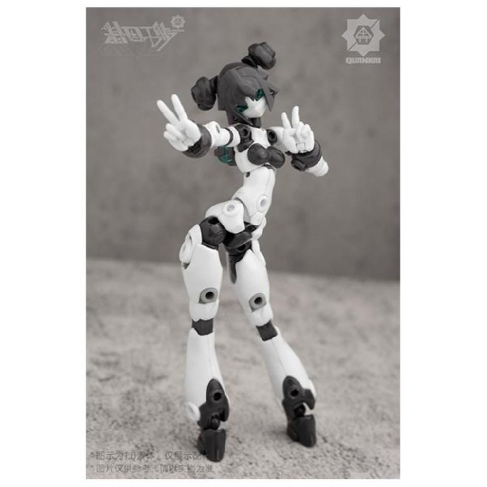 玩具研究中心 現貨G  組裝 基因干涉 QK-ST-002 素體套裝02-細節圖2