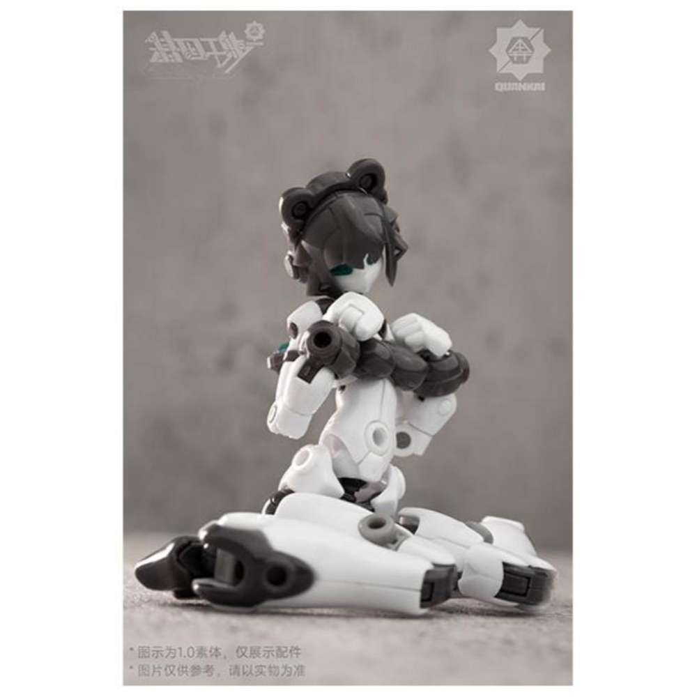 玩具研究中心 現貨G  組裝 基因干涉 QK-ST-002 素體套裝02-細節圖3