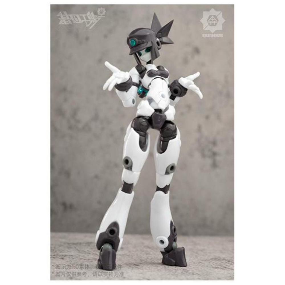 玩具研究中心 現貨G  組裝 基因干涉 QK-ST-002 素體套裝02-細節圖4