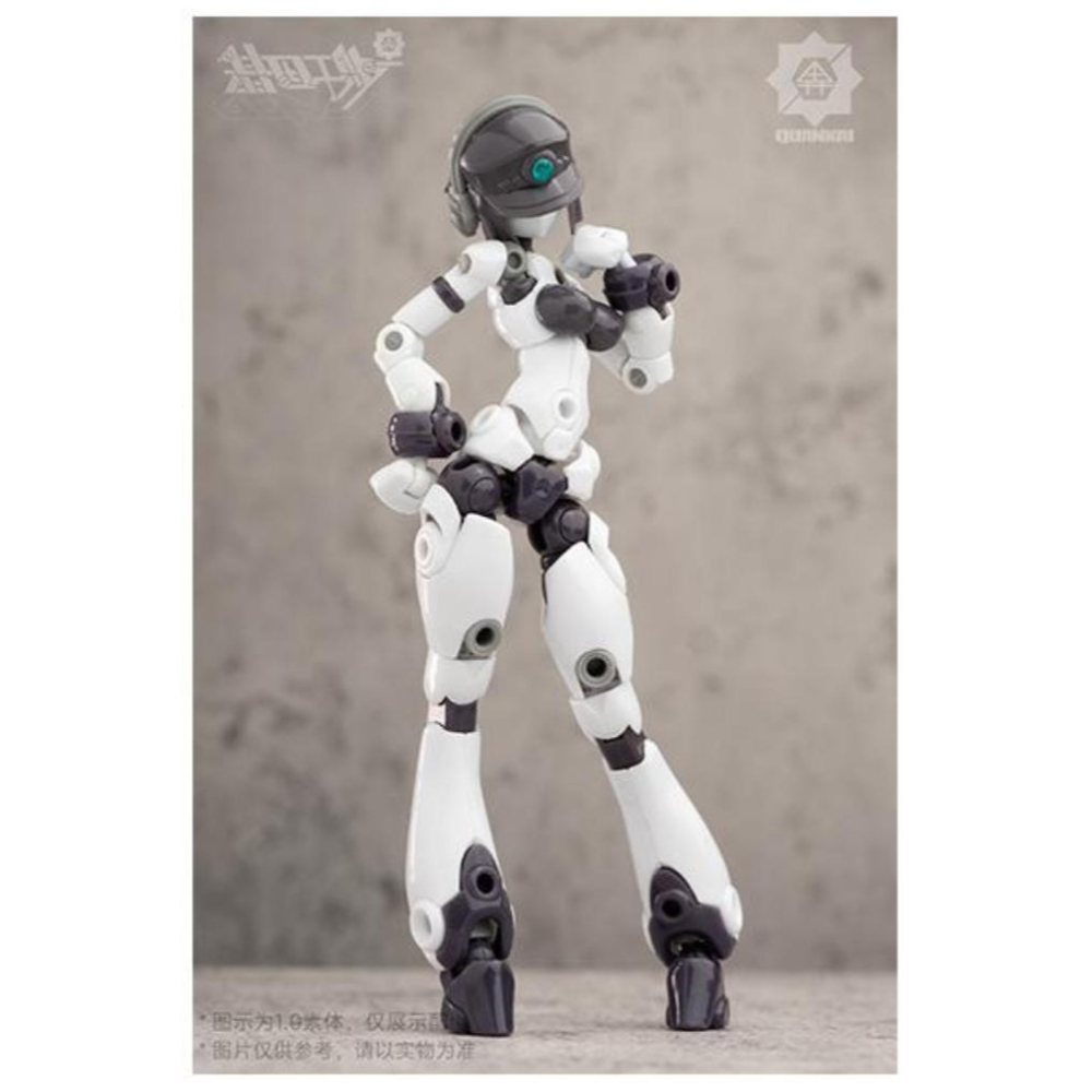 玩具研究中心 現貨G  組裝 基因干涉 QK-ST-002 素體套裝02-細節圖6