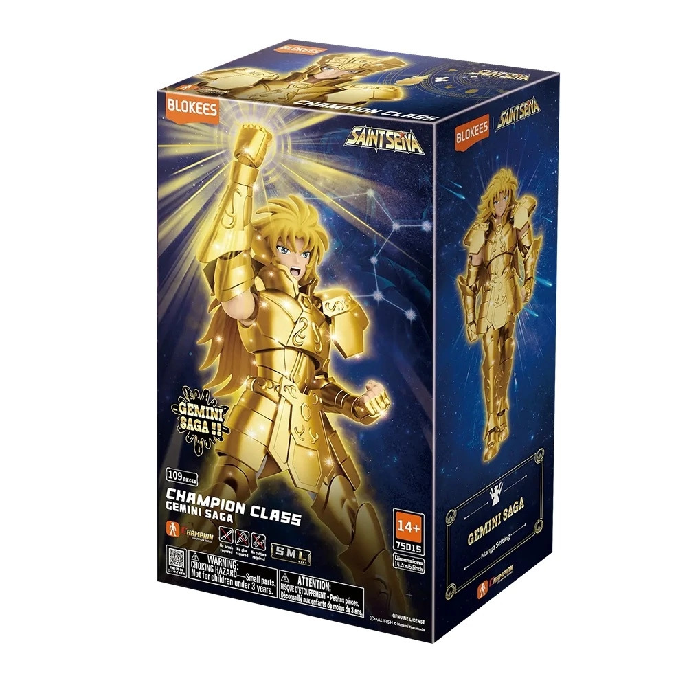 玩具研究中心 布魯可 聖鬥士星矢 超越版 雙子座 撒加  現貨