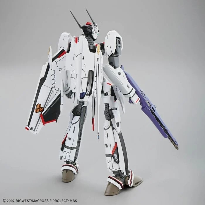 玩具研究中心 現貨W  萬代 HG 1/100 超時空要塞F VF-25F 彌賽亞女武神 早乙女有人機 5072046-細節圖3