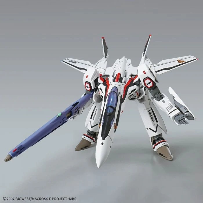 玩具研究中心 現貨W  萬代 HG 1/100 超時空要塞F VF-25F 彌賽亞女武神 早乙女有人機 5072046-細節圖5