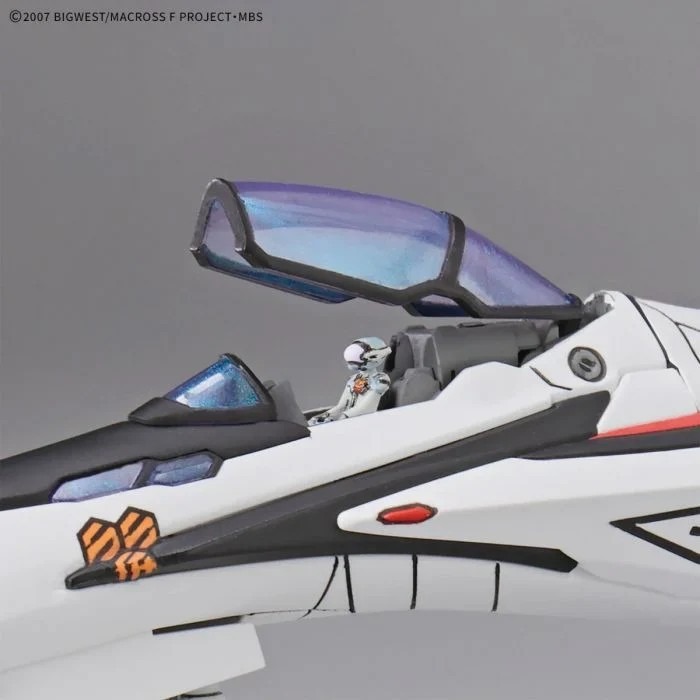 玩具研究中心 現貨W  萬代 HG 1/100 超時空要塞F VF-25F 彌賽亞女武神 早乙女有人機 5072046-細節圖8
