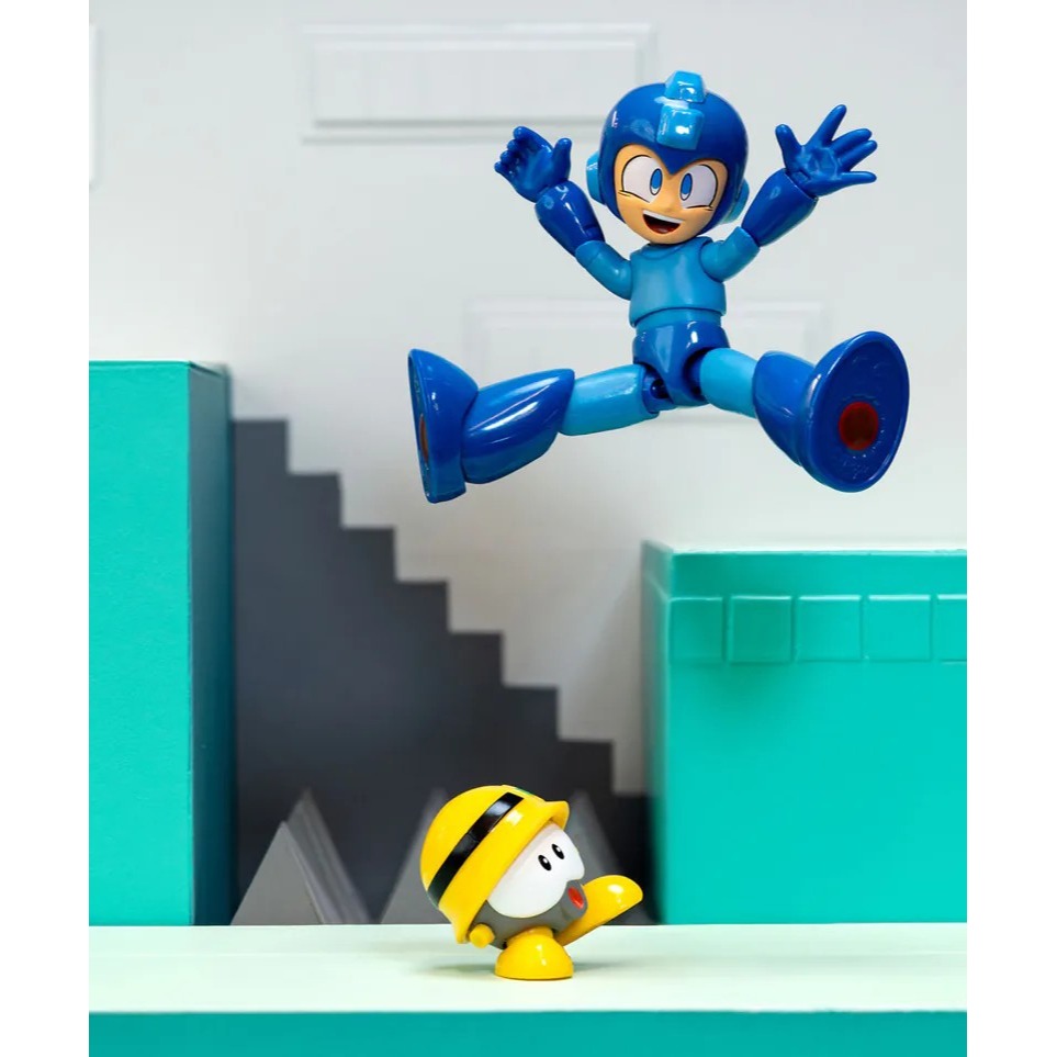 玩具研究中心 現貨G  Jada Toys 4.5吋 洛克人 無頭盔 可動人偶-細節圖6