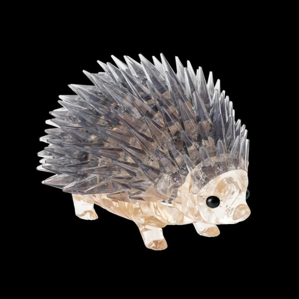 玩具研究中心 現貨G Beverly 水晶立體拼圖 50283 刺猬 日版-細節圖5